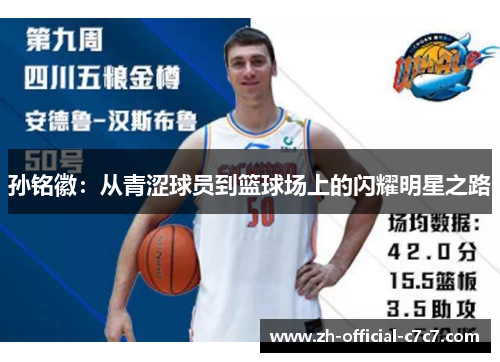孙铭徽：从青涩球员到篮球场上的闪耀明星之路